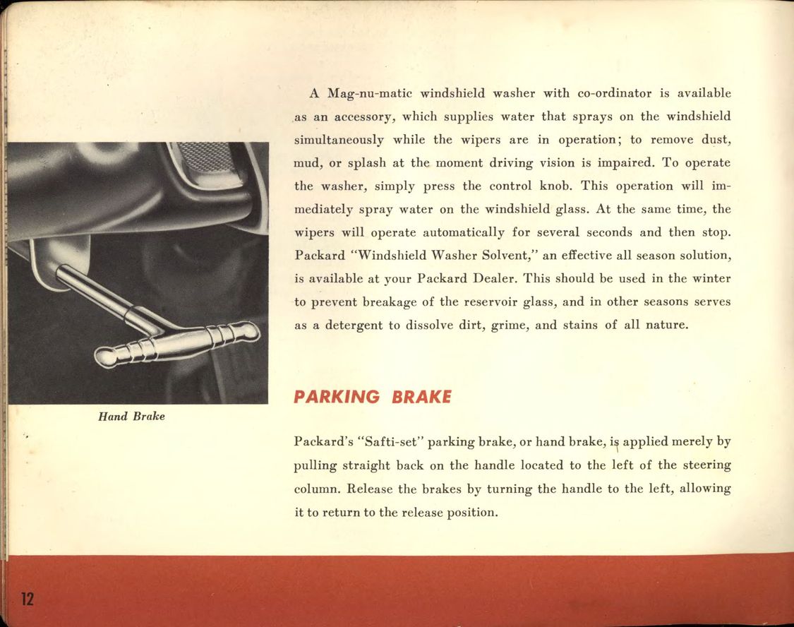 1955 Packard Owners Manual Page 37